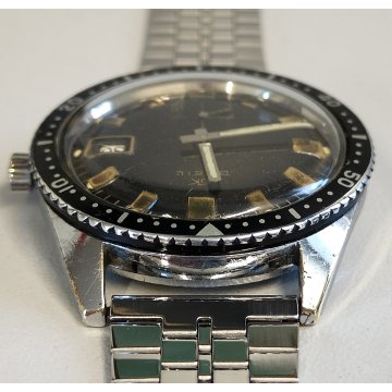 OK Breil SUB 50 metri OROLOGIO POLSO Subacqueo VINTAGE Wrist Diver Watch DATA