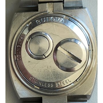 RARO OROLOGIO Bulova Accutron Spaceview ANNI 70 Vintage Wrist Watch DIAPASON N3