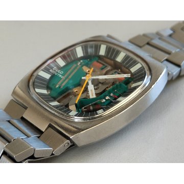 RARO OROLOGIO Bulova Accutron Spaceview ANNI 70 Vintage Wrist Watch DIAPASON N3