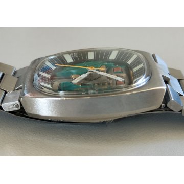 RARO OROLOGIO Bulova Accutron Spaceview ANNI 70 Vintage Wrist Watch DIAPASON N3