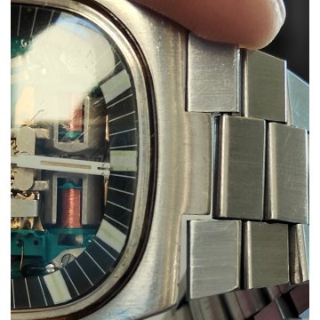 RARO OROLOGIO Bulova Accutron Spaceview ANNI 70 Vintage Wrist Watch DIAPASON N3