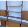 LIBRERIA TERRA CIELO CANTÙ DESIGN ANNI 50 LEGNO OTTONE LIBRARY VINTAGE SCAFFALE