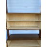 LIBRERIA TERRA CIELO CANTÙ DESIGN ANNI 50 LEGNO OTTONE LIBRARY VINTAGE SCAFFALE