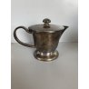 Coffee Pot DESIGN Gio Ponti F.lli Calderoni  ALPACCA ARGENTATO ART DECO' 1920