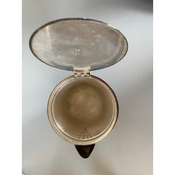 Coffee Pot DESIGN Gio Ponti F.lli Calderoni  ALPACCA ARGENTATO ART DECO' 1920