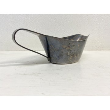 SALSIERA 30cl DESIGN Gio Ponti Krupp Berndorf ALPACCA ARGENTATO ART DECO 1920