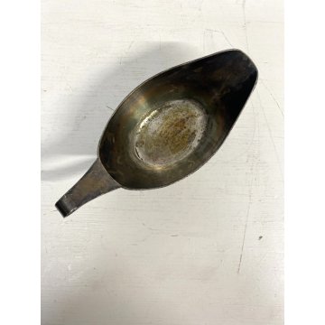 SALSIERA 30cl DESIGN Gio Ponti Krupp Berndorf ALPACCA ARGENTATO ART DECO 1920