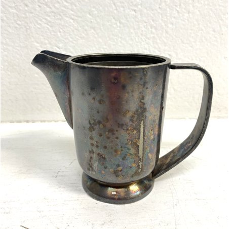 BRICCO da 2 METALLO ARGENTATO DESIGN Gio Ponti PER F.lli Broggi Milano '30/'40