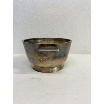 COPPA BOWL 140cl DESIGN Gio Ponti Krupp Berndorf ALPACCA ARGENTATO ART DECO '30