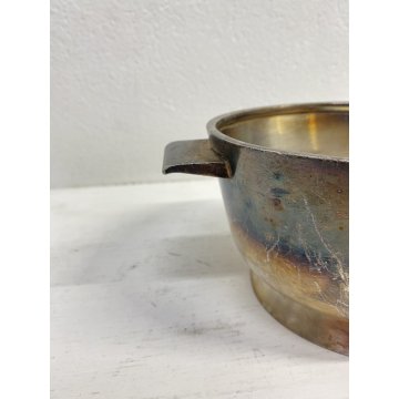 COPPA BOWL 140cl DESIGN Gio Ponti Krupp Berndorf ALPACCA ARGENTATO ART DECO '30