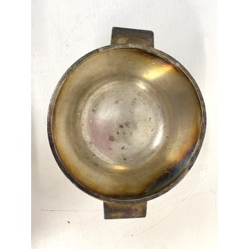 COPPA BOWL 140cl DESIGN Gio Ponti Krupp Berndorf ALPACCA ARGENTATO ART DECO '30