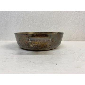 LEGUMIERA 100cl DESIGN Gio Ponti Arthur Krupp Milano ALPACCA ARGENTATO ART DECO