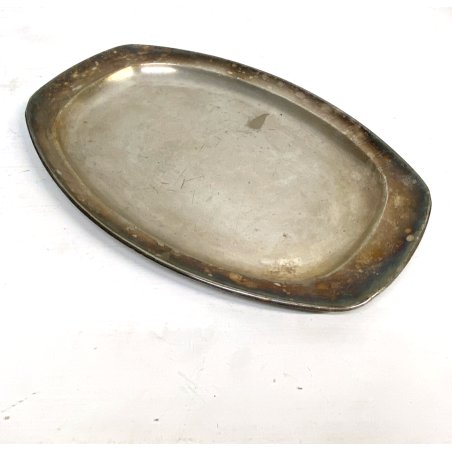 VASSOIO PORTATA SERVING DISH DESIGN Berndorf ALPACCA ARGENTATO ART DECO '20