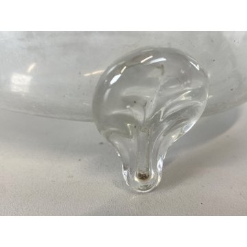ANTICA MOSCAROLA VASO VETRO SOFFIATO TRASPARENTE  ACCHIAPPAMOSCHE MODERNARIATO