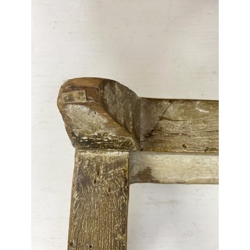 ANTICO LEGGIO D'ALTARE TAVOLO REGGILIBRO LEGNO CHIESA ORNATO GESSATO DORATO '700