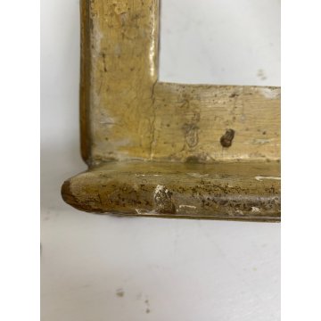 ANTICO LEGGIO D'ALTARE TAVOLO REGGILIBRO LEGNO CHIESA ORNATO GESSATO DORATO '700