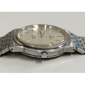OMEGA De Ville OROLOGIO POLSO ACCIAIO cal. 1332 UOMO Vintage Wrist Watch DATARIO