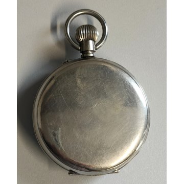 GRANDE OROLOGIO da TASCA FERROVIA epoca '900 Old Railways Pocket Watch CARROZZA
