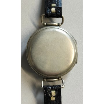 ANTICO OROLOGIO POLSO Omega 1916 WW1 Guerra MILITARE Old Wrist Watch TRINCEA war