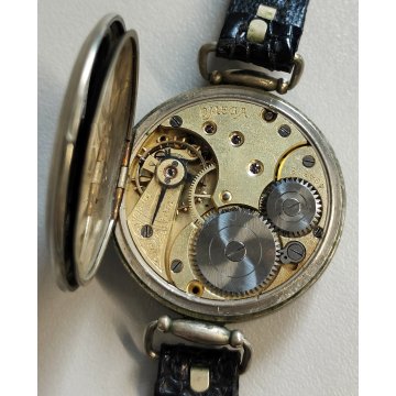ANTICO OROLOGIO POLSO Omega 1916 WW1 Guerra MILITARE Old Wrist Watch TRINCEA war