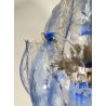 LAMPADARIO SOSPENSIONE VETRO MURANO LA MURRINA ATTR. Mazzega CEILING LAMP 1970