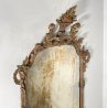 ANTICA GRANDE CAMINIERA LUIGI XVI SPECCHIERA 1800 SPECCHIO LEGNO INTAGLIATO ORO