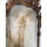 ANTICA GRANDE CAMINIERA LUIGI XVI SPECCHIERA 1800 SPECCHIO LEGNO INTAGLIATO ORO