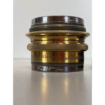 ANTICHE Lenti  ANASTIGMATIQUE Double Crosse C. Berthiot Paris F 225m/m F 390m/m