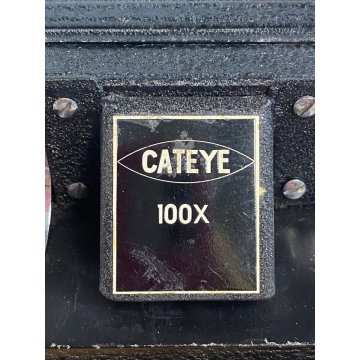 REFLECTING MICROSCOPE 100X Cateye Pat. no 164173 ORIGINAL BOX NON TESTATO '50/60