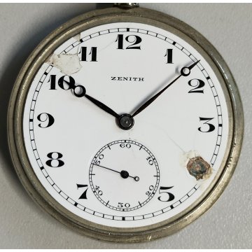 ANTICO OROLOGIO TASCA Zenith TASCHINO epoca 900 OLD POCKET WATCH montre de poche