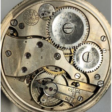 ANTICO OROLOGIO TASCA Moeris EPOCA 1900 Old Pocket Watch SWISS montre de poche