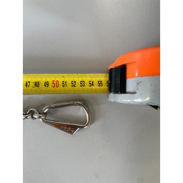 COLLANA DOLCE & GABBANA PORTAFORTUNA CORNETTI MOSCHETTONI ARGENTATA PEPERONCINI