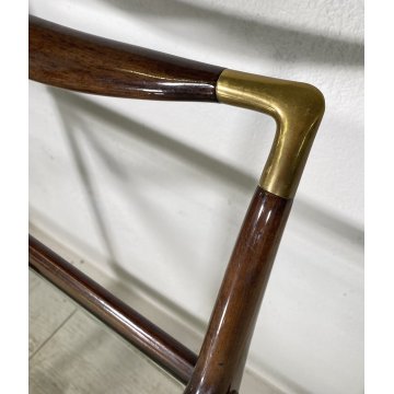CARRELLO BAR DESIGN ICO PARISI PORTAVIVANDE "58" 1950 LEGNO CARRELLINO VASSOIO