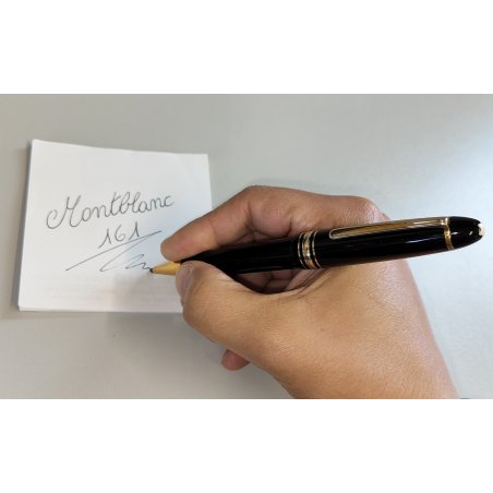 MONTBLANC Meisterstuck 161 Le Grand PENNA SFERA nero oro VINTAGE BALLPOINT PEN