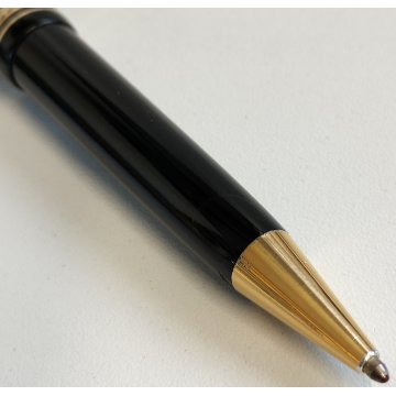 MONTBLANC Meisterstuck 161 Le Grand PENNA SFERA nero oro VINTAGE BALLPOINT PEN