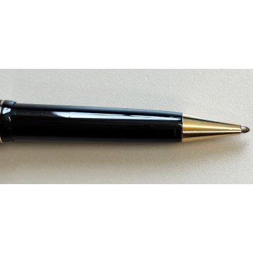 MONTBLANC Meisterstuck 161 Le Grand PENNA SFERA nero oro VINTAGE BALLPOINT PEN