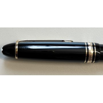 MONTBLANC Meisterstuck 161 Le Grand PENNA SFERA nero oro VINTAGE BALLPOINT PEN