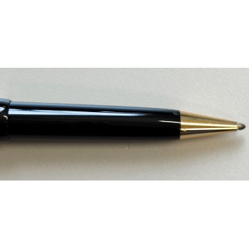 MONTBLANC Meisterstuck 161 Le Grand PENNA SFERA nero oro VINTAGE BALLPOINT PEN