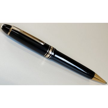 MONTBLANC Meisterstuck 161 Le Grand PENNA SFERA nero oro VINTAGE BALLPOINT PEN
