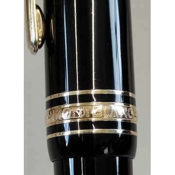 MONTBLANC Meisterstuck 161 Le Grand PENNA SFERA nero oro VINTAGE BALLPOINT PEN