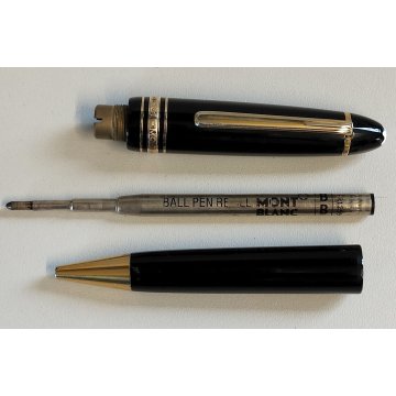 MONTBLANC Meisterstuck 161 Le Grand PENNA SFERA nero oro VINTAGE BALLPOINT PEN