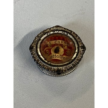 ANTICA RARA reliquia S. G. B. COTTOLENGO ex carne TECA SANTO
