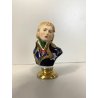 LOTTO 3 FIGURA PORCELLANA Rudolf Kammer Napoleonic BUST Lannes Poniatowski Murat