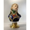 LOTTO 3 FIGURA PORCELLANA Rudolf Kammer Napoleonic BUST Lannes Poniatowski Murat