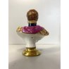LOTTO 3 FIGURA PORCELLANA Rudolf Kammer Napoleonic BUST Lannes Poniatowski Murat