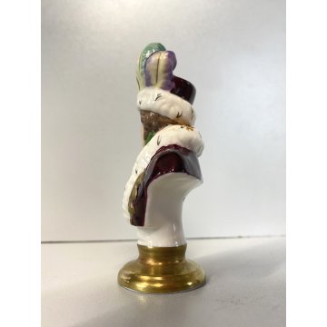 LOTTO 3 FIGURA PORCELLANA Rudolf Kammer Napoleonic BUST Lannes Poniatowski Murat