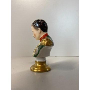 LOTTO 3 FIGURA PORCELLANA Rudolf Kammer Napoleonic BUST Lannes Napoleon Murat
