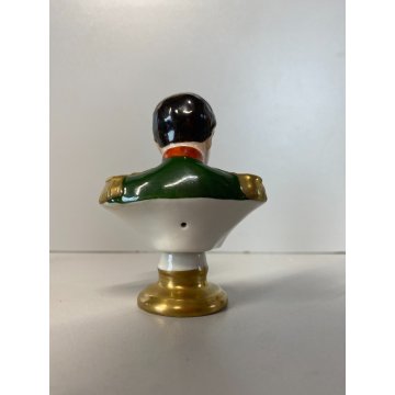 LOTTO 3 FIGURA PORCELLANA Rudolf Kammer Napoleonic BUST Lannes Napoleon Murat