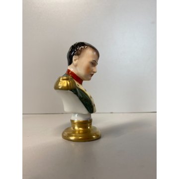 LOTTO 3 FIGURA PORCELLANA Rudolf Kammer Napoleonic BUST Lannes Napoleon Murat