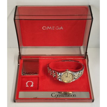 OMEGA Constellation Automatic Chronometer OROLOGIO POLSO Acciaio Oro WRIST WATCH